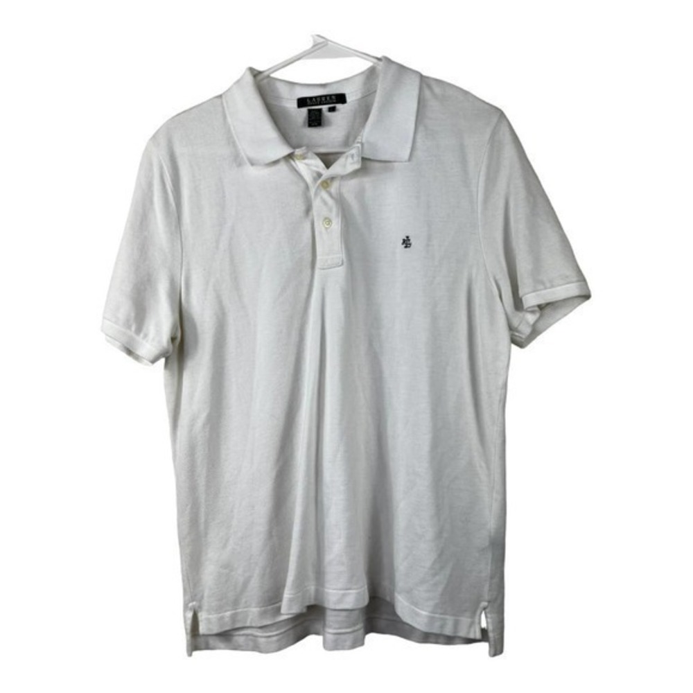 Ralph Lauren Women Shirt White Pullover Size L